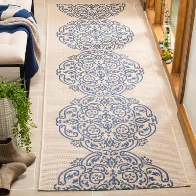 Martha Stewart by SAFAVIEH Topiary Signet Indoor/ Outdoor Waterproof Rug