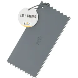 Teigkarte Easy Baking 20x10 cm Kunststoff Grau