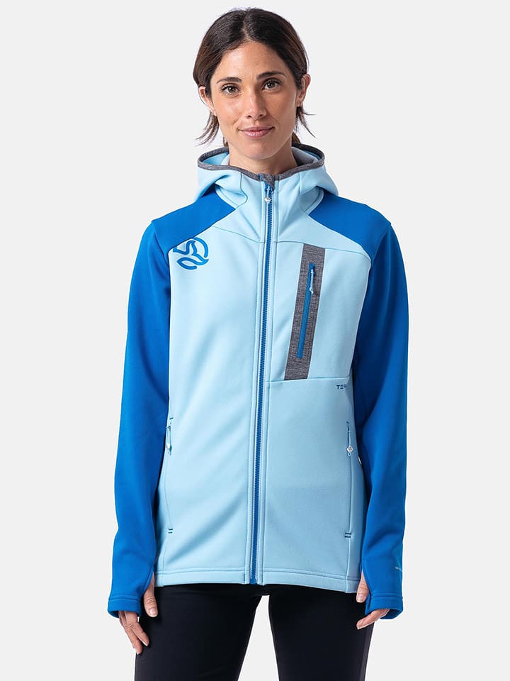 TERNUA Fleecejacke "Punjak" in Blau/ Hellblau - M