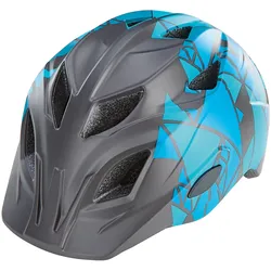 Kinder-Fahrradhelm, Inmold Technologie,  mit LED-Licht und Reflektionsstreifen, Größe: 52-56 cm, Farbe: blau