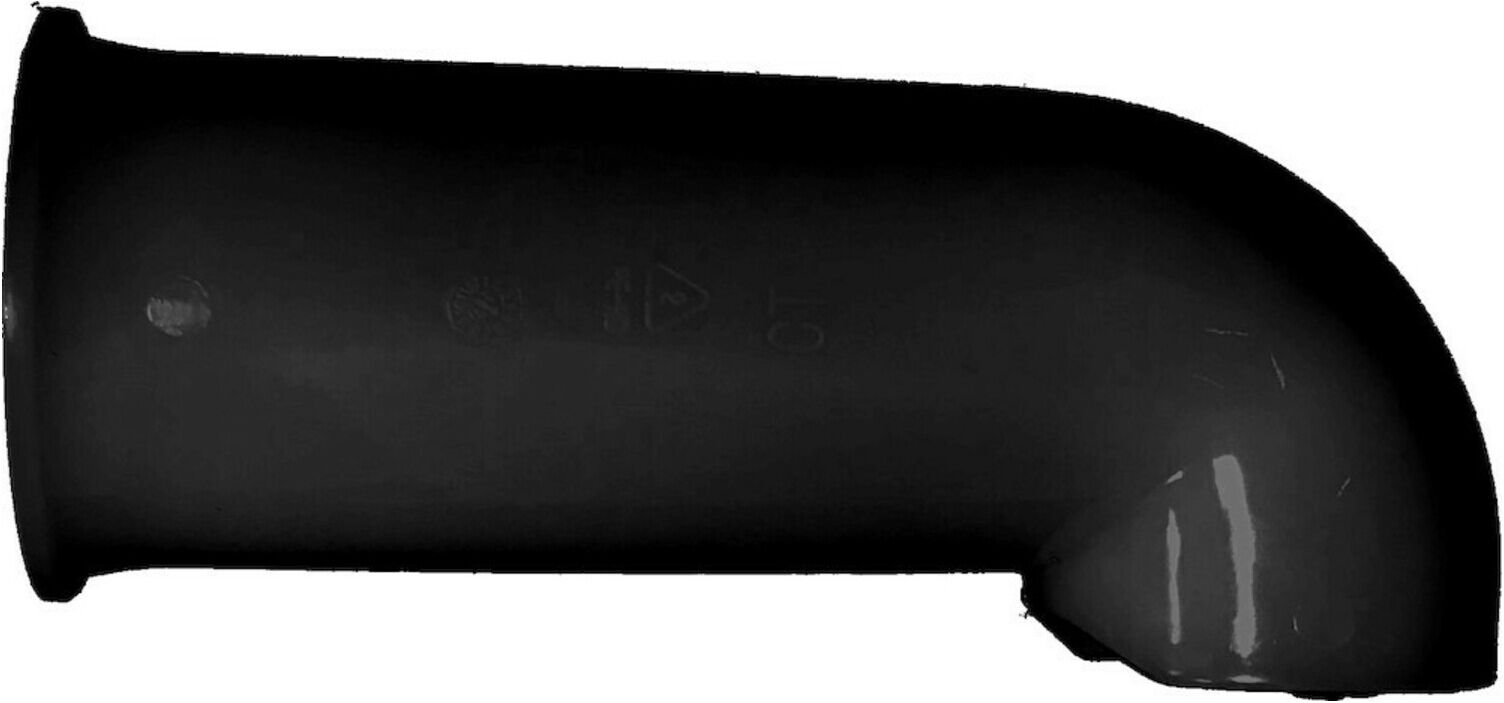 IBC Auslaufbogen PP, schwarz 0 0