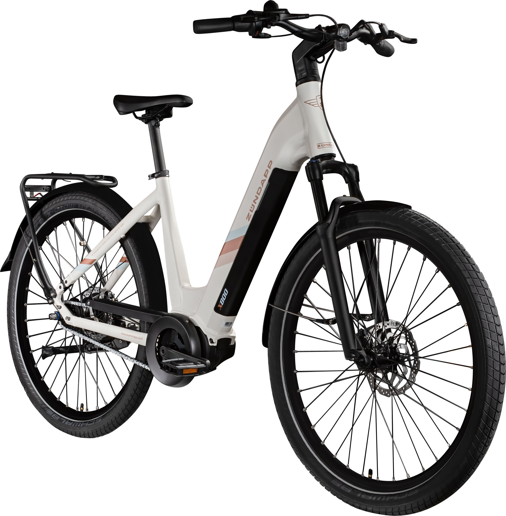 Zündapp X800 E Bike antique white