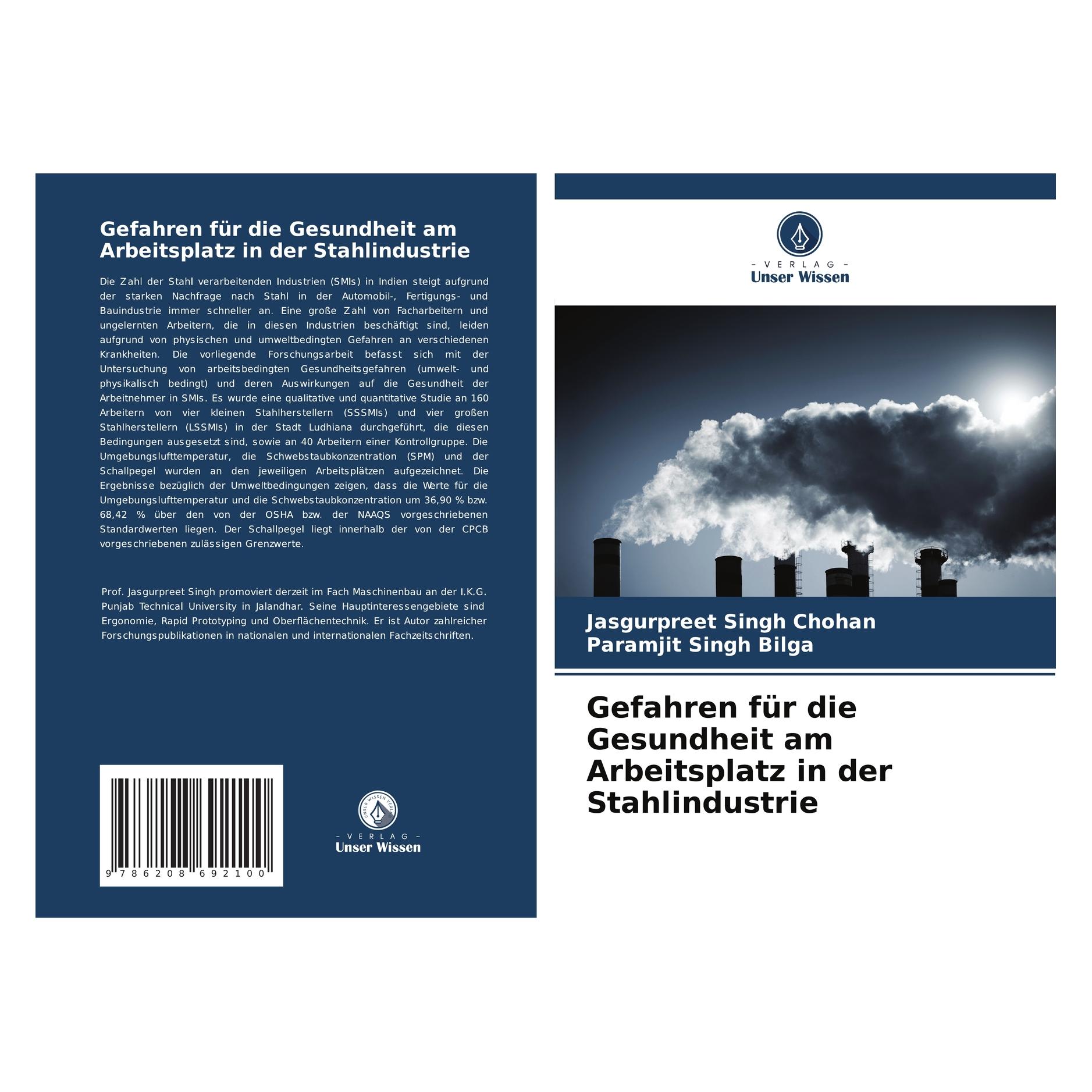 Bod Gefahren für die Gesundheit am Arbeitsplatz in der Stahlindustrie (57213994)