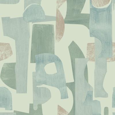 Tempaper Geo Composition Peel and Stick Wallpaper