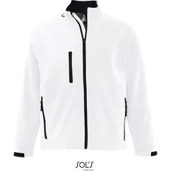 SOLS Herren 3-Lagen Softshell Jacke Softshell-Jacke 46600 white XXL