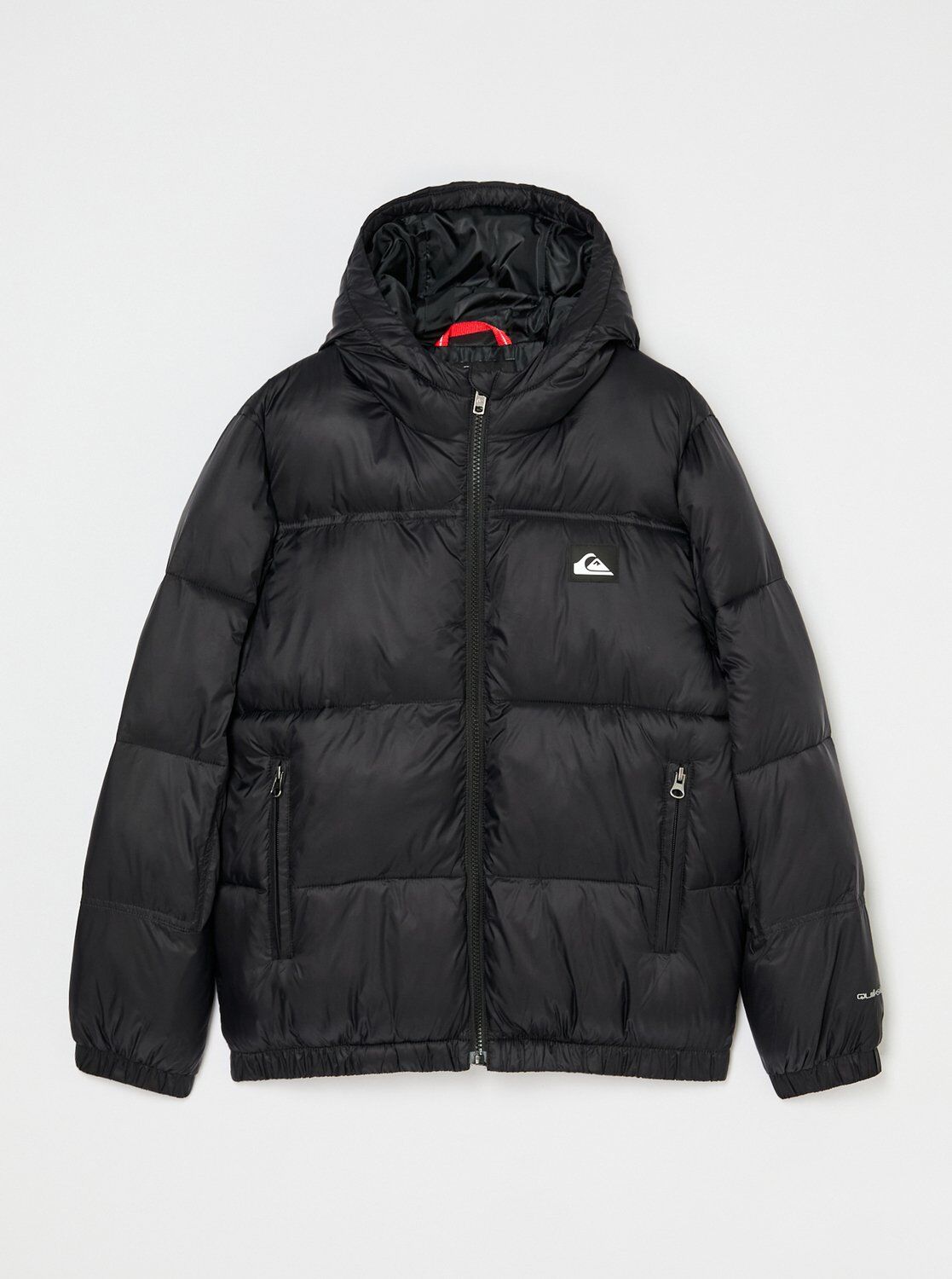 Steppjacke QUIKSILVER "COLD DAYS YOUTH JACKET", Jungen, Gr. 14, schwarz, Obermaterial: 100% Nylon. Futter: 100% Polyester. Wattierung: 100% Polyester, Jacken Steppjacke, mit typischer Steppung, aus Nylon