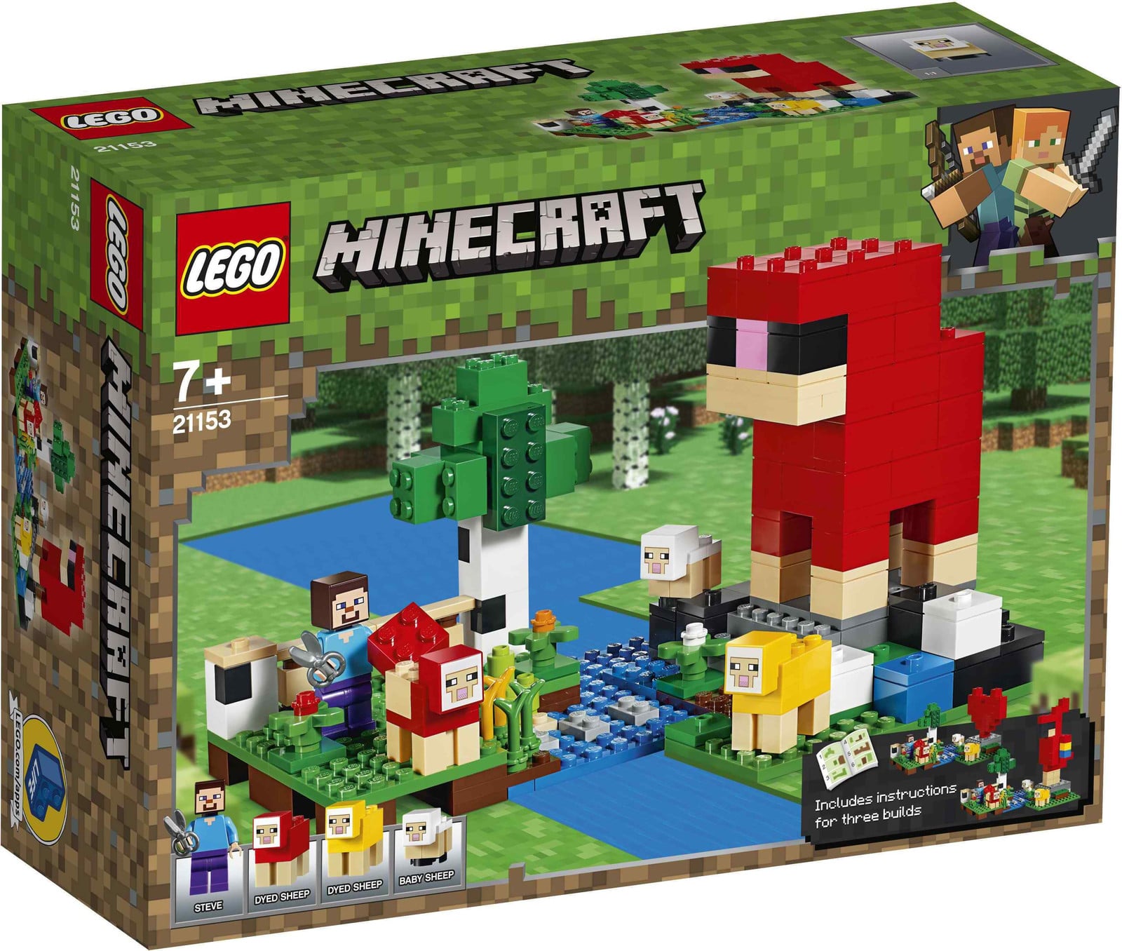 LEGO Minecraft Schaapboerderij 21153
