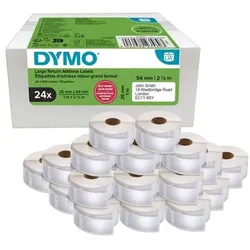 Dymo LW-Etiketten, 24 x S0722520 (11352) weiß