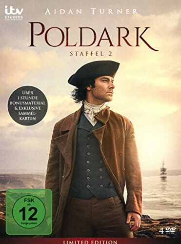 Aidan Turner - Poldark - Staffel 2, Limited Edition im Digipak [4 DVDs] - Preis vom 18.10.2026 19:22:15 h