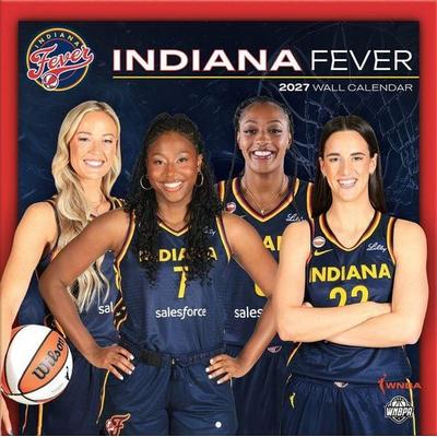 Indiana Fever 2027 Wall Calendar