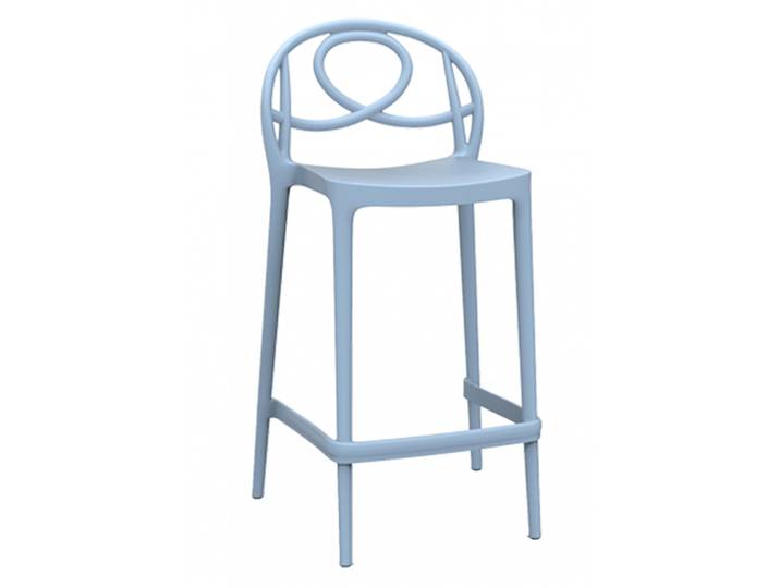 TABOURET EN POLYPROPYLÈNE ÉTOILE