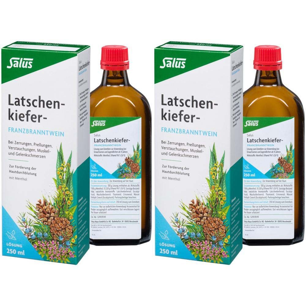 Latschenkiefer-Franzbranntwein Salus 2x 2x250 ml Franzbranntwein