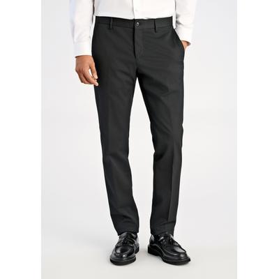Anzughose JUNK DE LUXE "Anzughose Slim Fit", Herren, Gr. 46, schwarz, Obermaterial: 54% Polyester, 44% Wolle, 2% Elasthan, unifarben, slim fit, Hosen Anzughose
