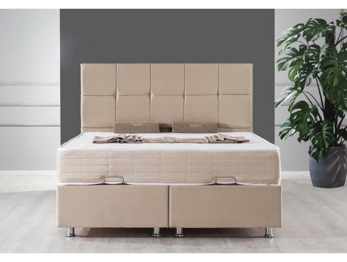 Xlmoebel Boxspringbett Luxus Boxspringbett mit elegantem Design und hochwertigen Materialien (1-St., Bett), Hergestellt in Europa