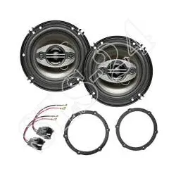 Citroen C1, C4 Peugeot 308, 107 - Lautsprecher Einbauset 4-Wege Koaxial Lauts...