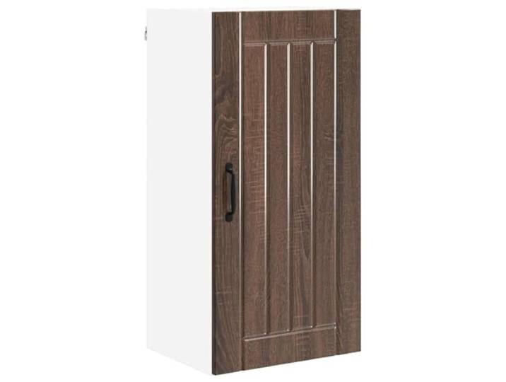 KGHFDVB Wandschrank Brauneiche 40 x 31 x 80 cm aus Holzwerkstoff Holzwerkstoff Brauneiche, elegante moderne Optik, für Innenküchen, 40 x 31 x 80 cm, schlichte Funktionalität