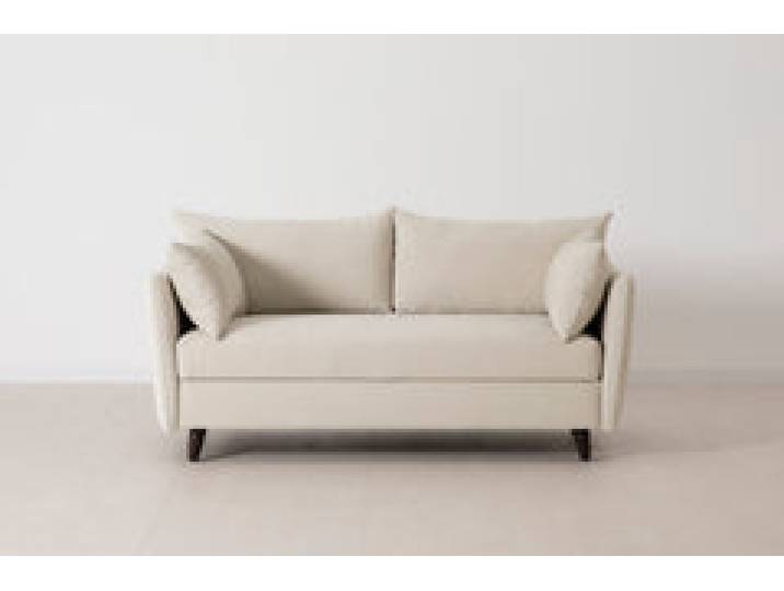 2,5-Sitzer-Schlafsofa Model 08, Kreideweiß