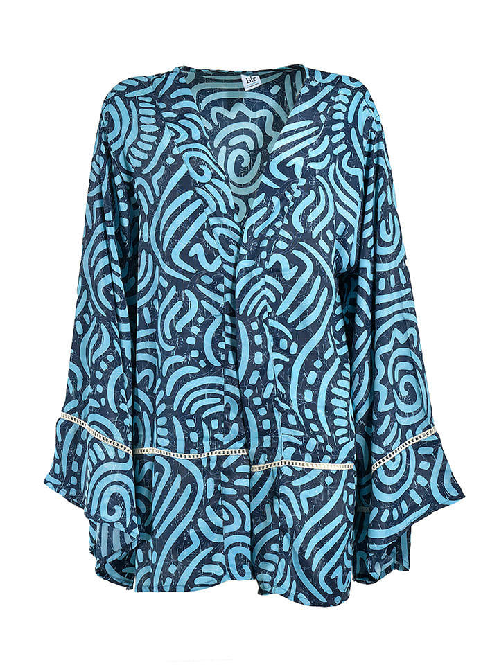 BLE Tunika in Hellblau - onesize