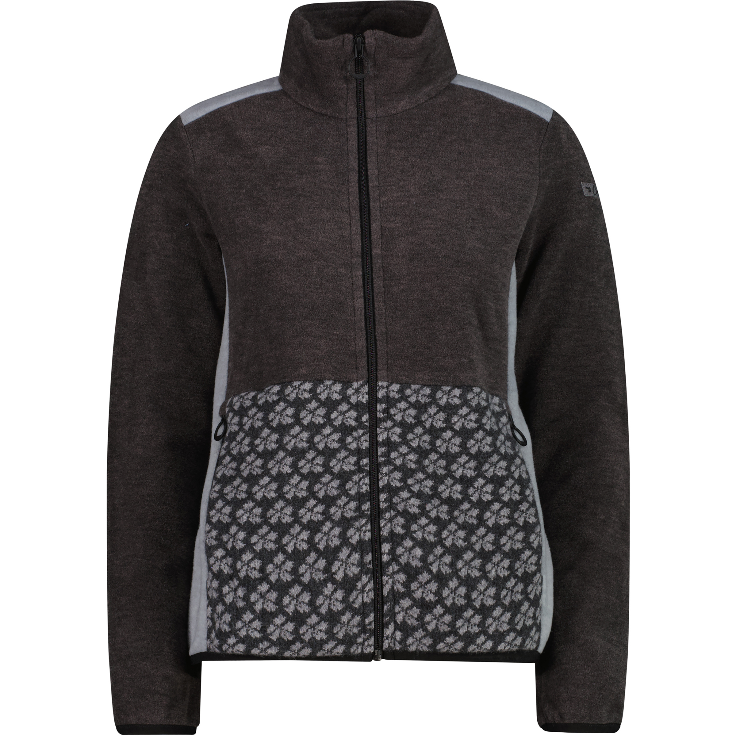 CMP Damen Fleecejacke schwarz Größe XS Trekking Isolierend