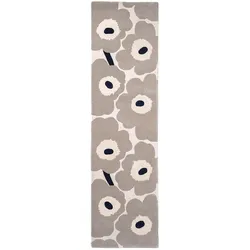 Läufer Marimekko Unikko Brink & Campman greige beige, Designer Maija Isola, 80x1.7 cm