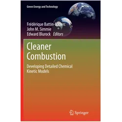 Cleaner Combustion, Fachbücher von Frédérique Battin-Leclerc, Edward Blurock, JOHN, M Simmie
