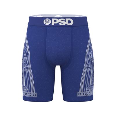Boxershorts PSD "CONVICTION Herren", Herren, Gr. XL, blau (multi), 88% Polyester, 12% Elasthan, Unterhosen