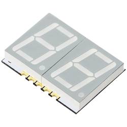 TRU COMPONENTS SMD-LED Gelb 16 mcd Zweiziffern-Display TC-11612644