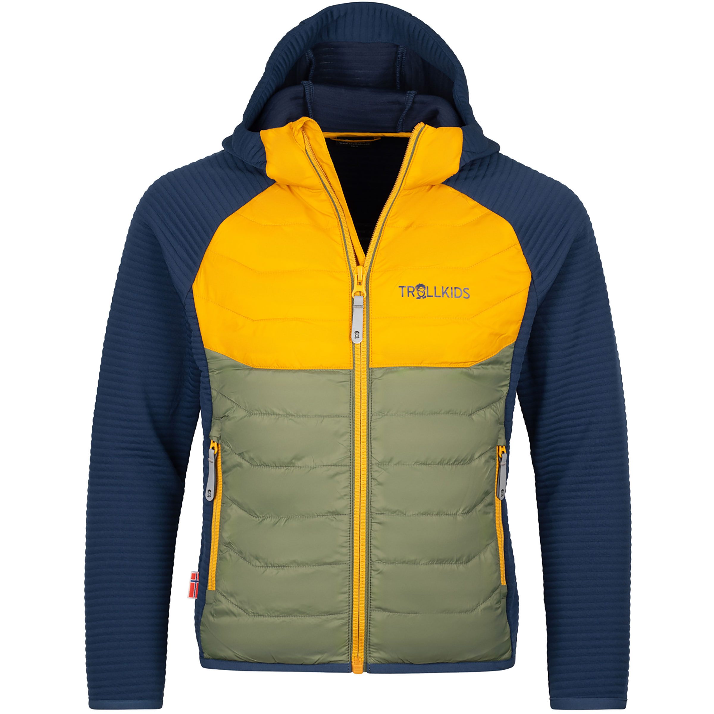 Trollkids Sirdal Kinder Isolationsjacke mehrfarbig Größe 104 Trekking Isolierend