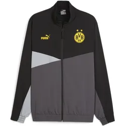 Puma, Herren, Laufjacke, BVB Woven Jacket (XL), Schwarz
