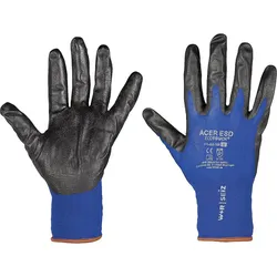 ESD-Arbeitshandschuhe ACER Größe XXL