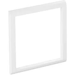 OBO 6109934 UP-Blendenrahmen 2-fach Polycarbonat reinweiß RAL 9010 WG-UBR2 RW