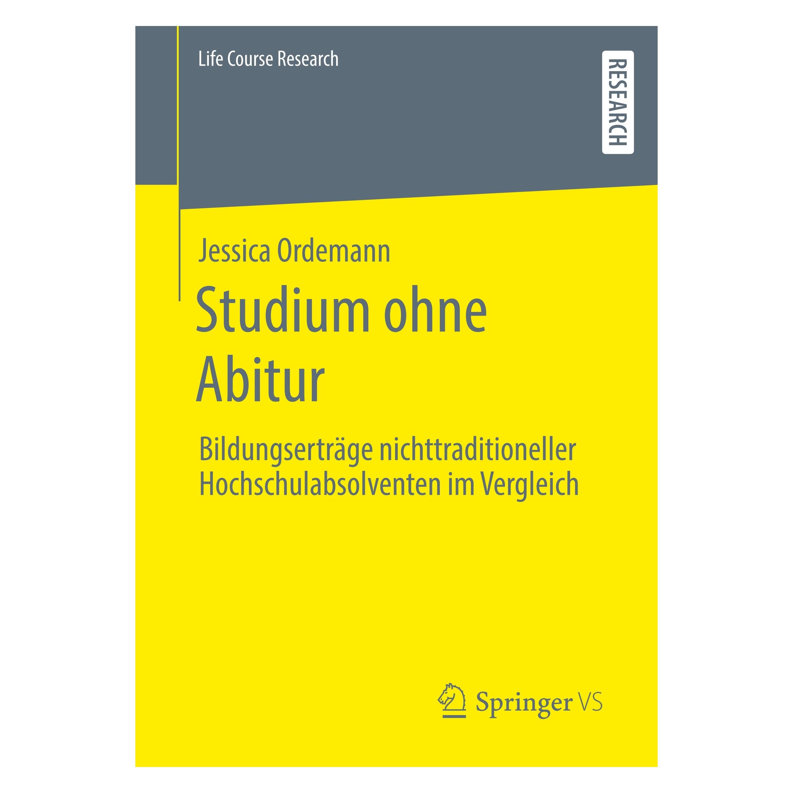 Springer Studium ohne Abitur (Deutsch, Softcover, Jessica Ordemann) (25454505)