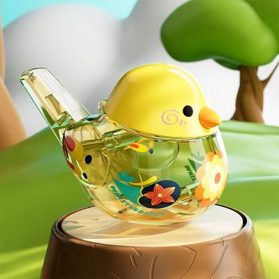 Perfect Picks Market Water Bird Whistle Toy For Infants Musical Bird Call For Babies yellow