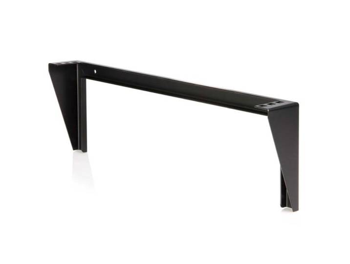 StarTech.com Support Mural en Acier pour Rack 1U - Acier - 48 cm, Noir, 56,7 kg, 1U, CE, UL, 48,3 cm (19'), 504 mm RK119WALLV