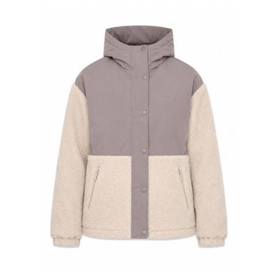 Mazine - Women's Fabric Blocking Jacket - Winterjacke Gr XL beige