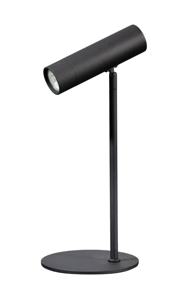 Nikki Design tafellamp ETH zwart metalen cilinder