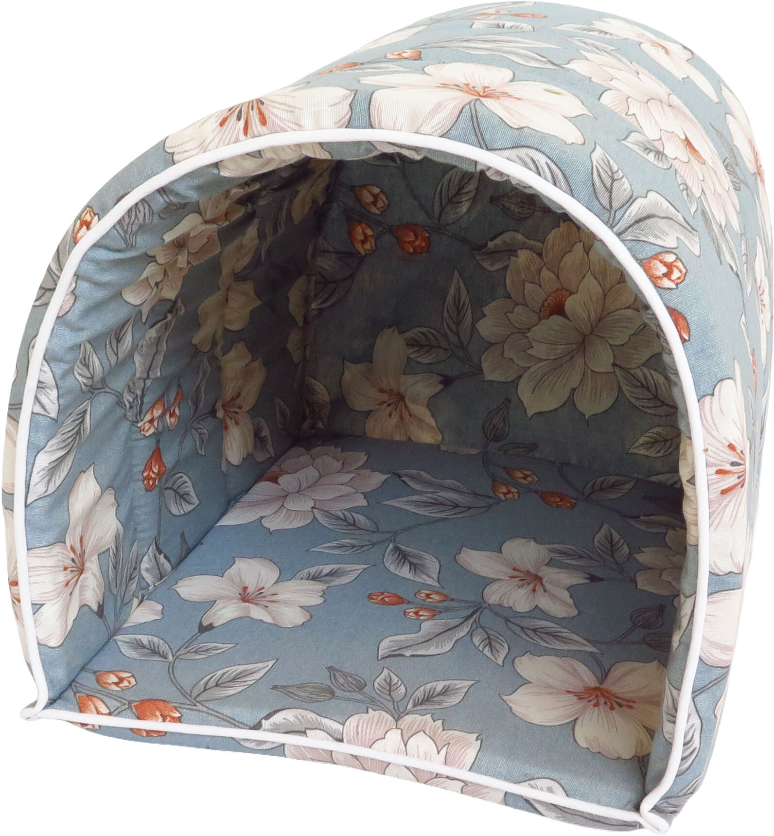 LUNA E TEO Luna&Teo Cuccia Igloo Pagoda Flowers Avio 1PZ