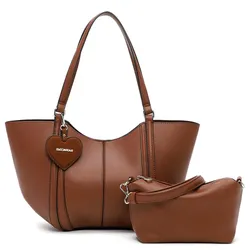 Emily & Noah Shopper Levke M cognac - 25