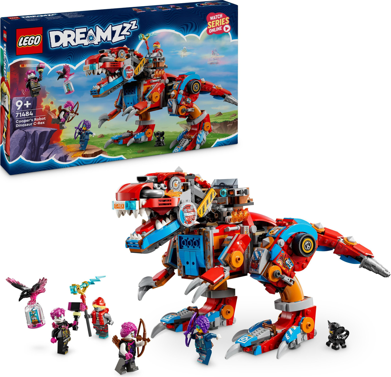 LEGO DREAMZzz Coopers robotdinosaurus C-Rex 71484