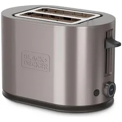 Black & Decker Black+Decker BXTOA901E 900W Toaster, Toaster, Silber