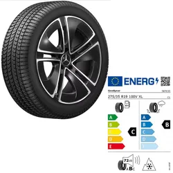 275/35 R19 100V XL Mercedes-Benz CLE C236 A236 Winterkomplettrad Goodyear rechts