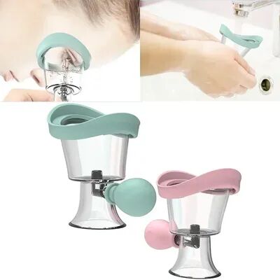 Rare Purchases Reusable Soft Silicone Eye Wash Cups, Eyes Cleaner Flushing Rinse Cups, Bath Eyewash Cups For Students pink