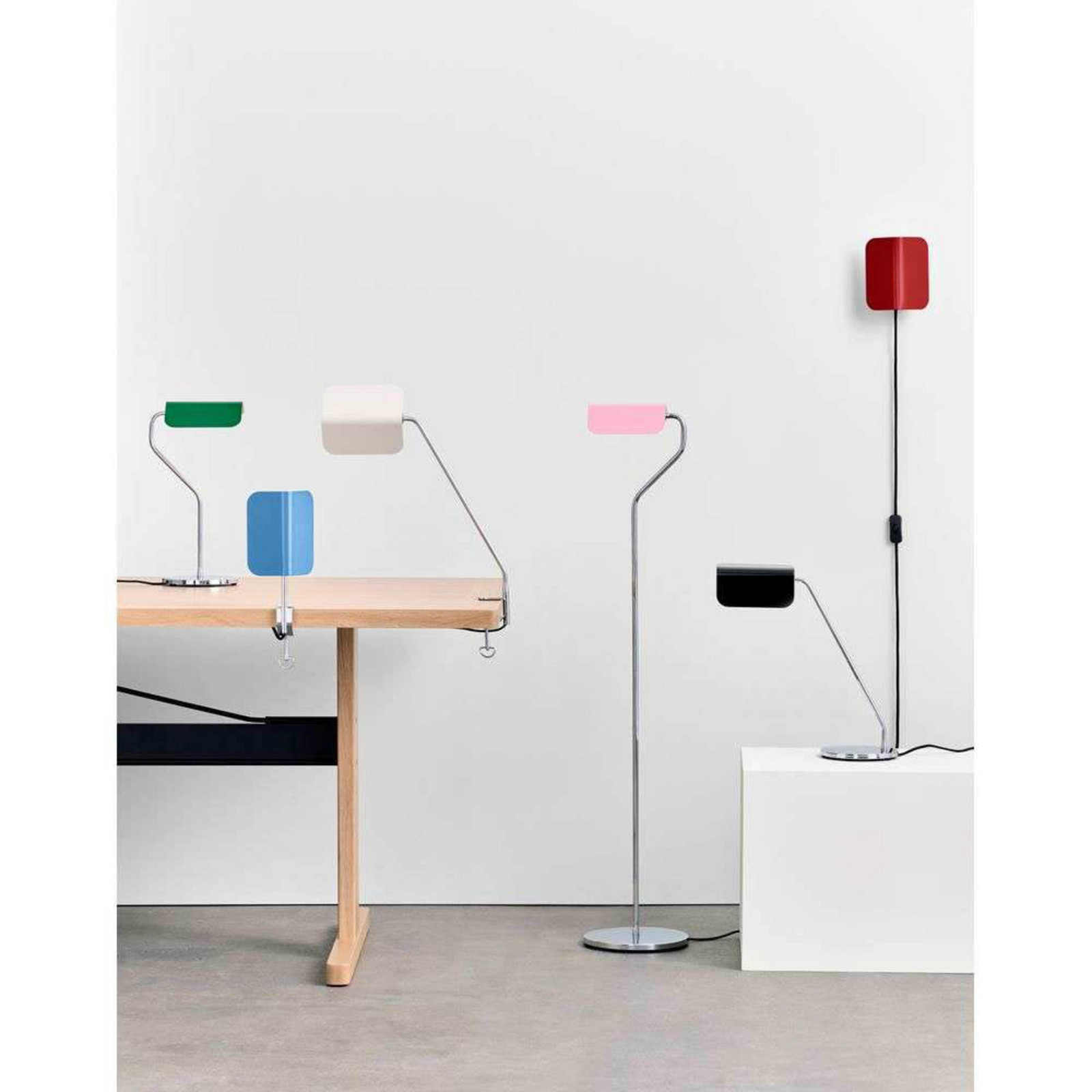 Hay Apex Clip Lamp Luis Roos - Metaal