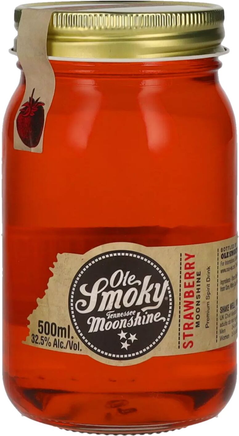Ole Smoky Moonshine Ole Smoky Tennessee Moonshine STRAWBERRY 32,5% Vol. 0,5l