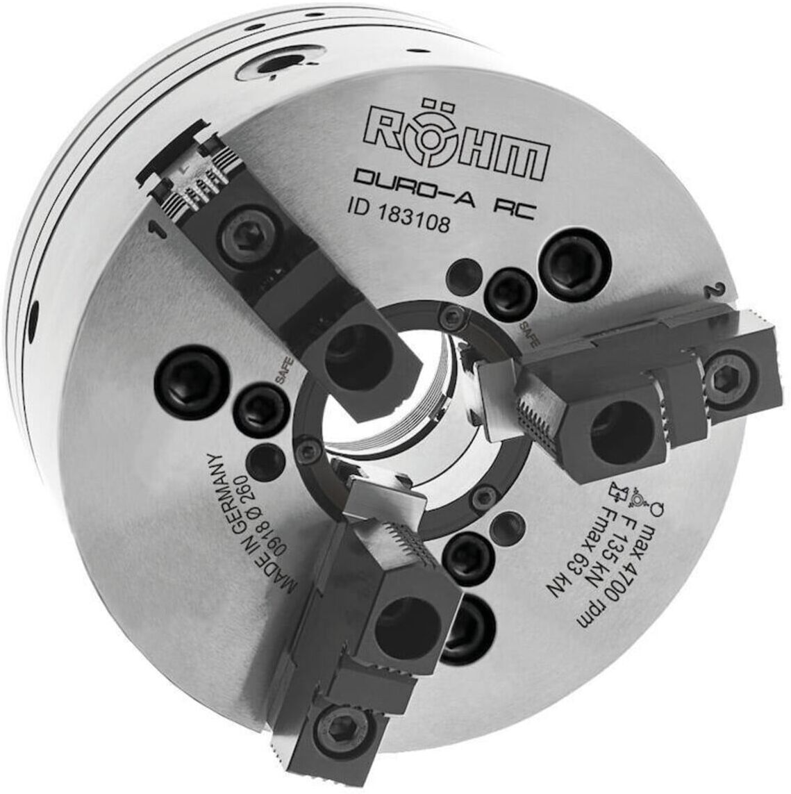 RÖHM Aufsatzbacke härtbar 60Grad 254mm 254mm (154869)