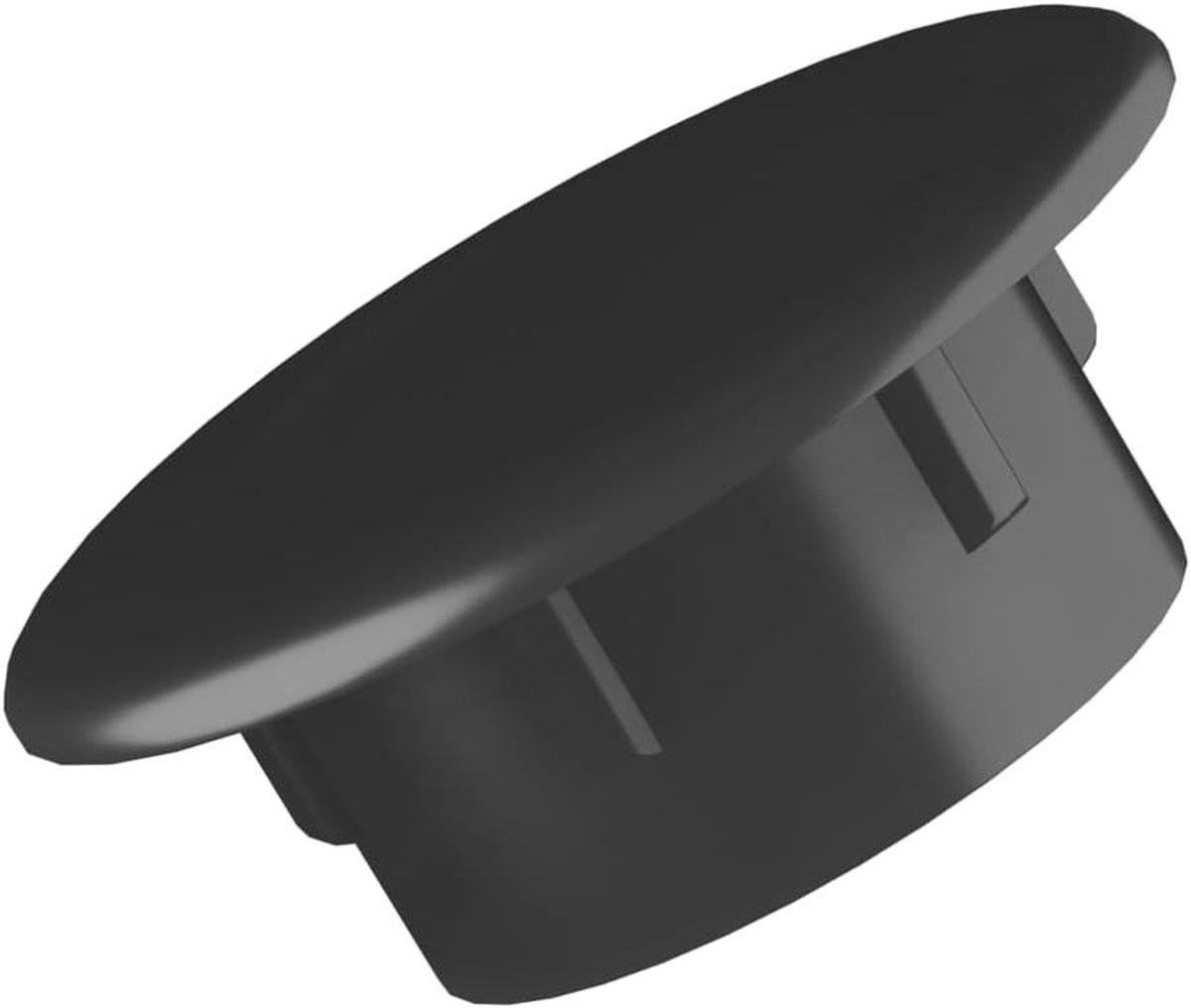 Gatpluggen Set Afdekdoppen Zwart - 100 Stuks