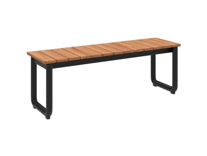 SACKit Gartenbank Patio natur Teak B 130 T 37 H 46 cm - Gartenbank - Wetterfeste Gartenmöbel & Accessoires
