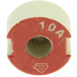 Eaton 10GD27 Passeinsatz, Niederspannung, 10 A, AC 500 V, D2, IEC, farbcodiert PASSEINSATZ D2 10A 500V FUER E27  - 25 Stück