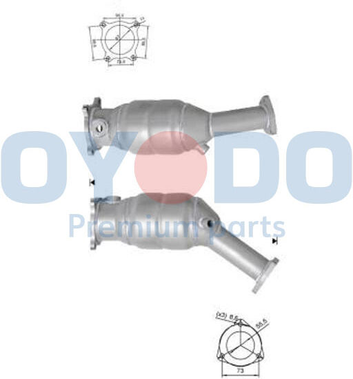Oyodo Katalysator 10n0104oyo Für Seat