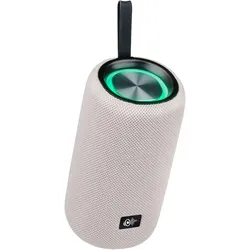 Edco Bluetooth-Lautsprecher 16W-6LED (2.50 h), Bluetooth Lautsprecher, Blau, Weiss